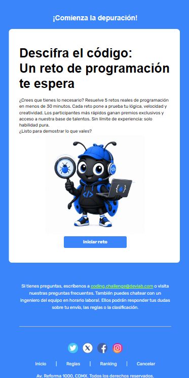 Descifra el código:Un reto de programaciónte espera