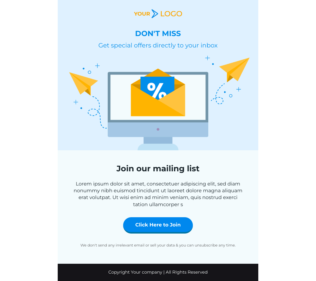 Cold Email Subscription