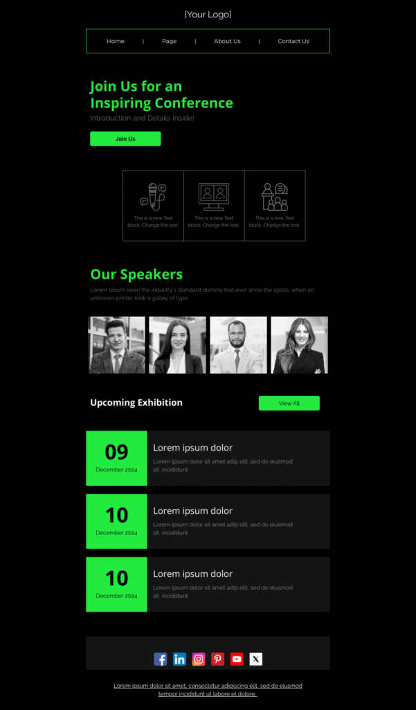 Conference Introduction Email