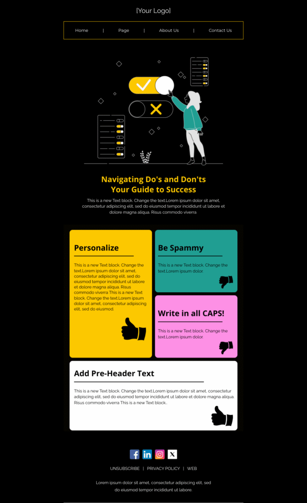 Dos and Don’ts