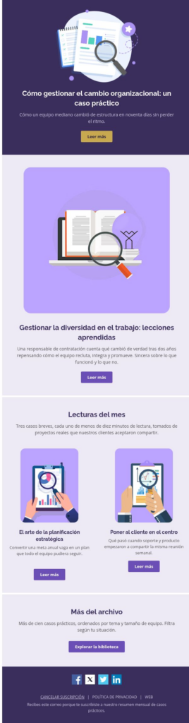 Casos de estudio