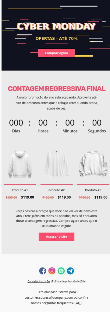 Contagem regressiva final