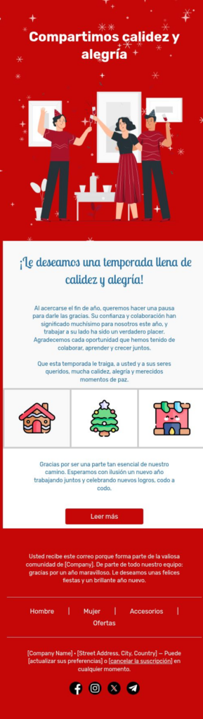 Alegría navideña