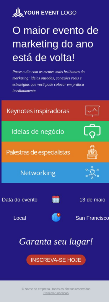 Conferência do setor
