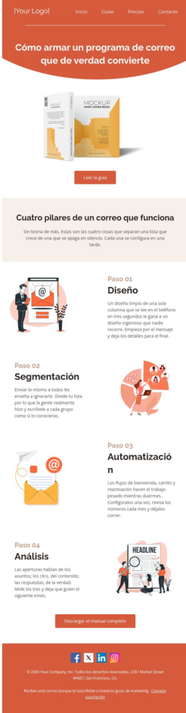 Pilares del marketing por correo electrónico